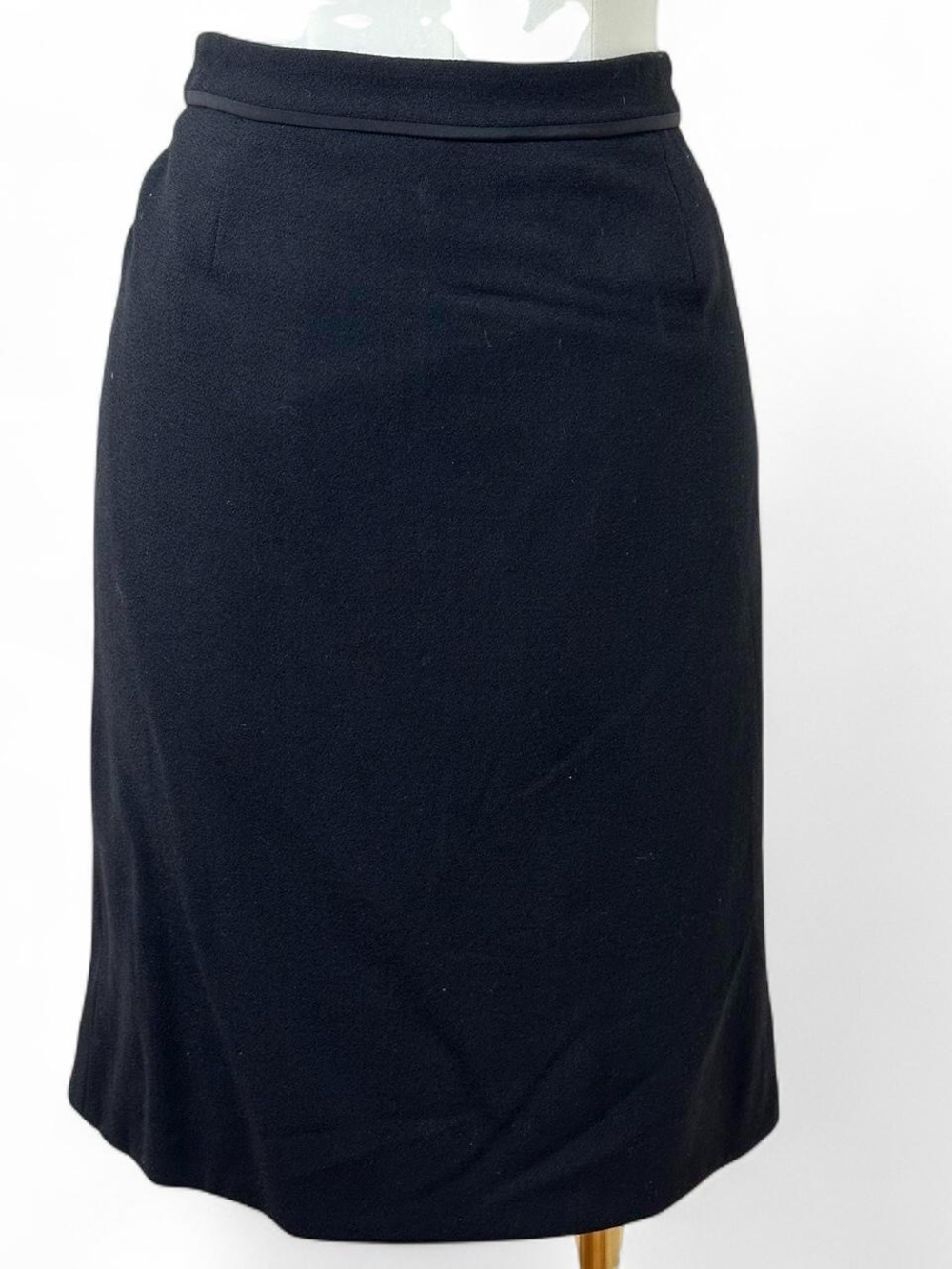 Tory Burch - Classic Black Women's Wool Skirt - Size 6